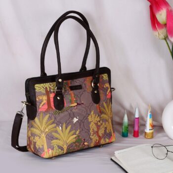 Tropical Garden Print Teacher Bag