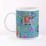 Ethnic Indian Elephant Coffee Mug – Royal Rajasthani Art in Every Sip