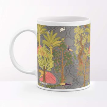Royal Garden Coffee Mug – Floral Elegance for Your Daily Sip