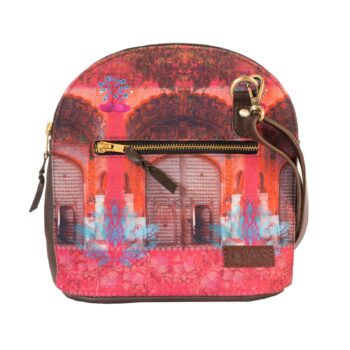Women’s Pink Royal Door Unique Crossbody Bag