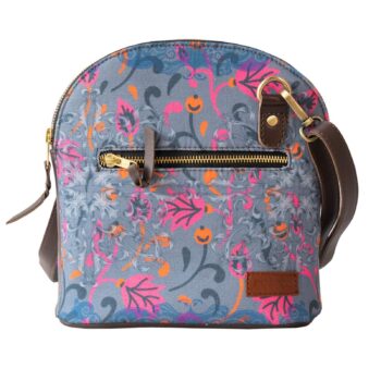 Pink Grey Women’s Designer Crossbody Bag – Elegant Everyday Style