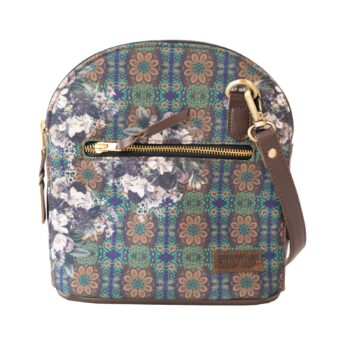 The Elegant Flower of Stone – Travel Crossbody Bag for Women by Fatfatiya