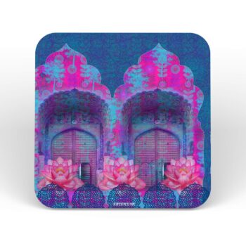 Rajasthani Door Coffee Table Set of 6 Coasters