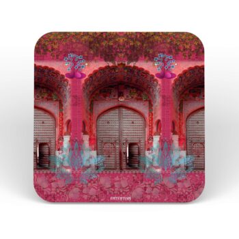 Flower on the Fort Table Coasters - Set of 6 Pc