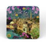 Rajasthani Heritage Fort Table Coasters Set of 6 Pc