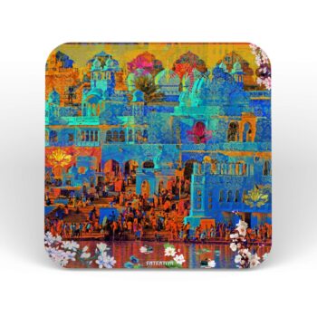 Pushkar Lake Set of 6 Table Coasters