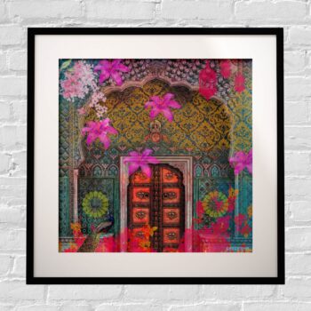 Royal Grace Framed Indian Wall Art Print