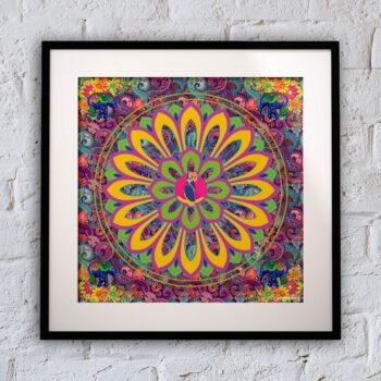 Satrangi Framed Indian Wall Art