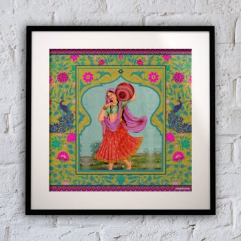 Matka Queen Framed Wall Art Print