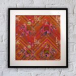 Hathi Raja Framed Wall Art – Majestic Elephant Print for Royal Decor