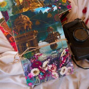 Beautiful Lake Handmade Diary – Eco-Friendly Designer Notebook