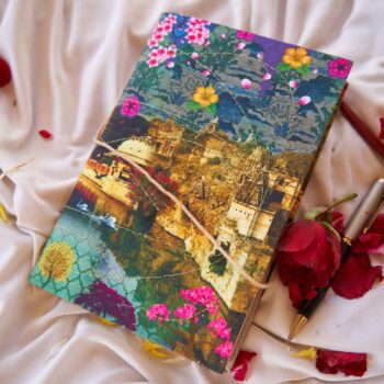 Historic Fort Handmade Sketchbook – Artistic Eco-Friendly Drawing Diary