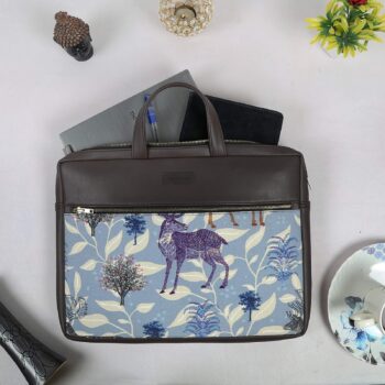 Forest Vibes Trendy Laptop Sleeve – Nature-Inspired Protection in Style