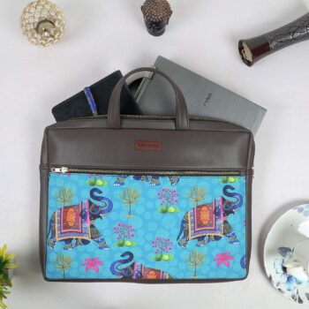 Royal Elephant Stylish Laptop Sleeve – Ethnic Protection for Modern Devices