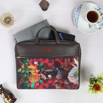 Multicoloured Parrot Colorful Laptop Sleeve