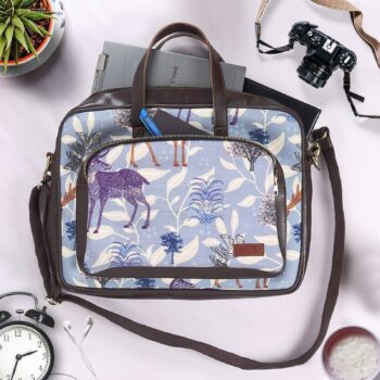 Forest Vibes Office Laptop Bag – Nature-Inspired Design for Daily Hustle