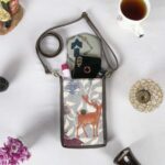 Deer Motif Crossbody Mobile Sling Bag – Shop Compact Ethnic Style