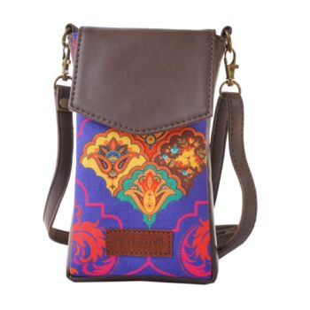 Decorative Pattern Cell Phone Sling Bag – Stylish, Lightweight & Handy