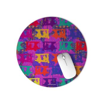 Vibrant Auto Rickshaws Cute Desk Mat
