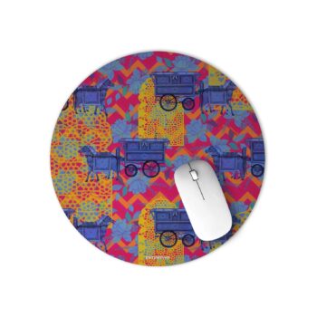 Horse Cart Design Artisan Mouse Mat