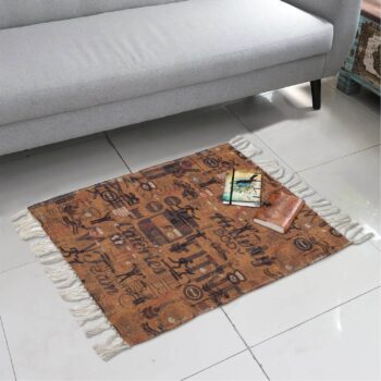 Let's Do Exercise Recycled Rug