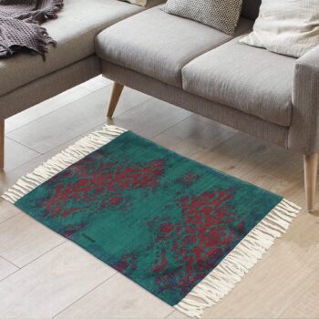 Under Ocean Outdoor Rug – Vibrant Polyester Designer Mat for Home & Garden