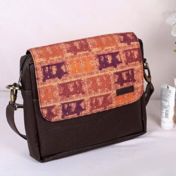 Rustic Auto Pattern Sling Bag