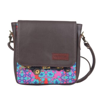 Golden Auto Handmade Sling Bag – Quirky Style with Indian Soul