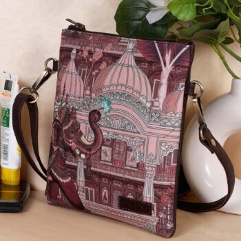 Dome & Elephant Sling Bag for Women and Girls