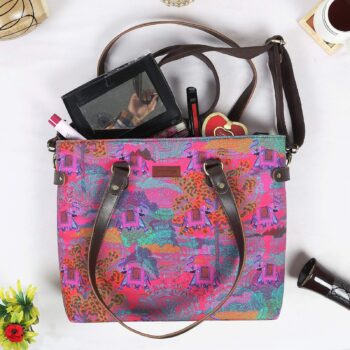 Shekhawati Hathi Large Tote Bag – Ethnic Elegance for Everyday Work Life