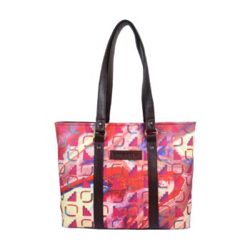 Dice of Fire Ladies Tote Bag – Bold Canvas Tote for Everyday Style