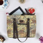 Elephant Motif Women's Tote Handbag – Elegant Ethnic Everyday Companion