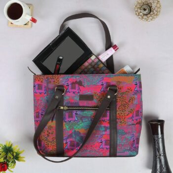 Royal Elephant Shoulder Tote Bag – Carry Grandeur with Every Step