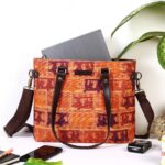 Auto Pattern Women’s Tote Bag – Artistic Handcrafted Canvas Bag