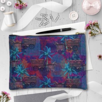 Horse Cart Handmade Utility Pouch
